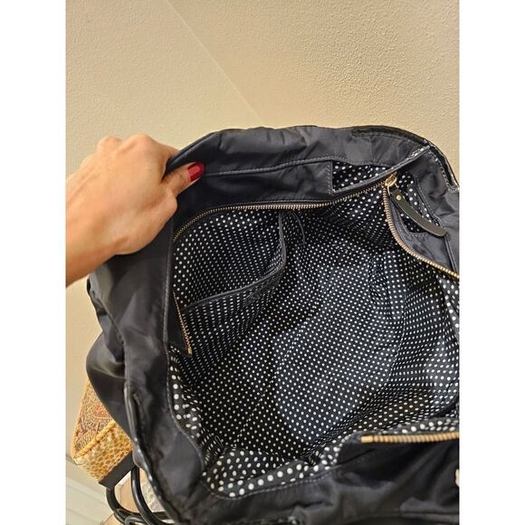 Kate Spade Nylon Hobo Black Shoulder Handbag - Picture 9 of 12